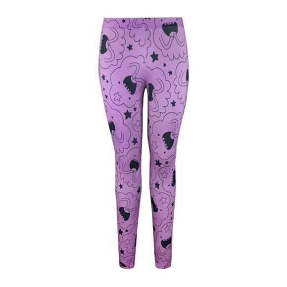 Welovefine Lumpy Space Princess Leggings sz M NWT - Picture 2 of 3